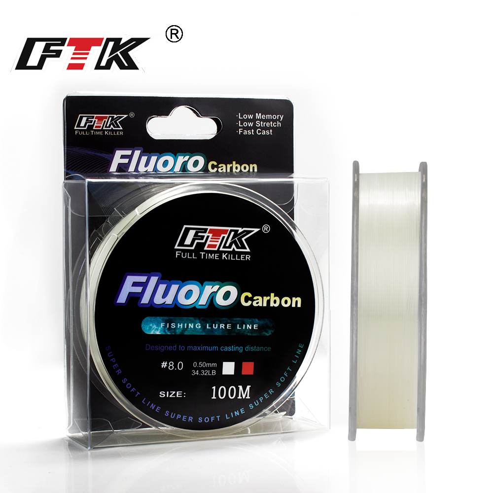 FTK 100m 4.13-34.32LB Florokar - Fluorocarbon Line incelemesi ve fiyatı