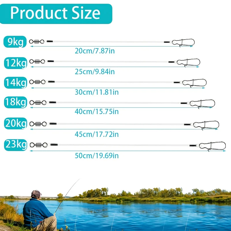 15 adet Balıkçılık için Florok - Leader Line incelemesi ve fiyatı