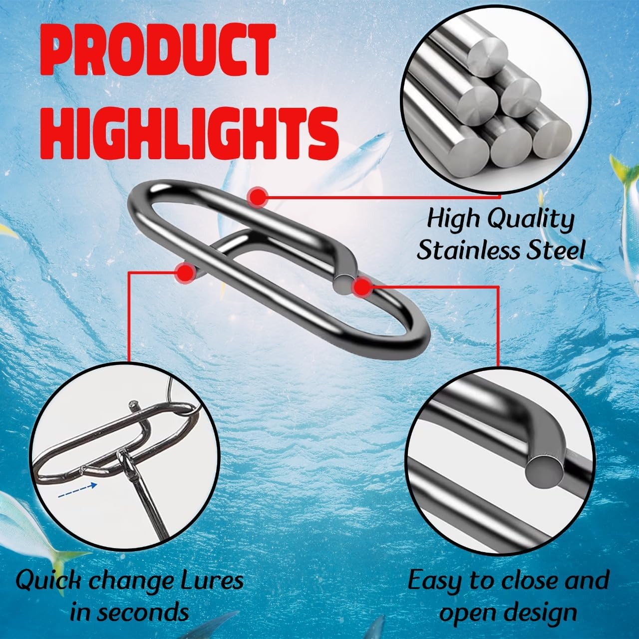 9KM Balıkçılık Klips Seti 110  - Saltwater Line incelemesi ve fiyatı